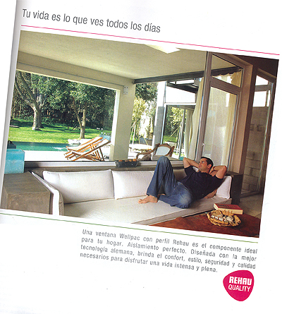 Publicidad REHAU en CH